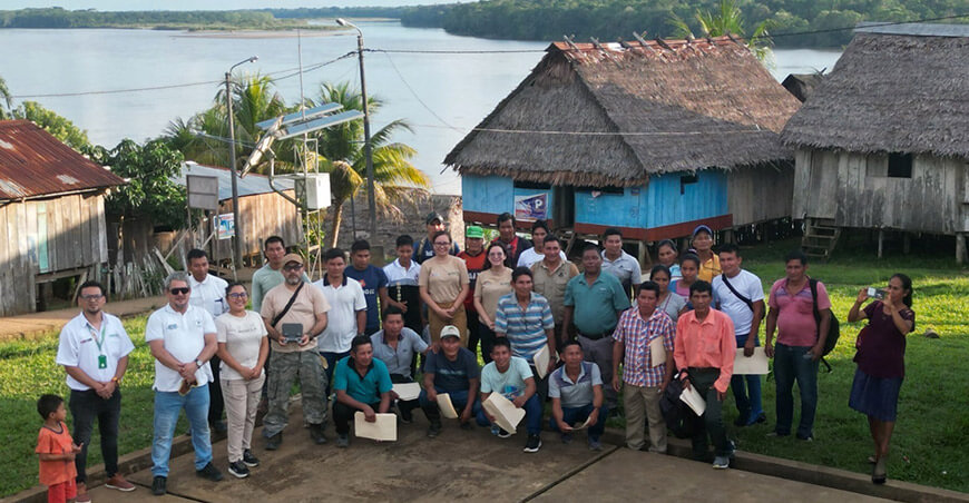 Fortalecen capacidades de 20 comunidades nativas en control y vigilancia forestal Loreto Serfor Perú