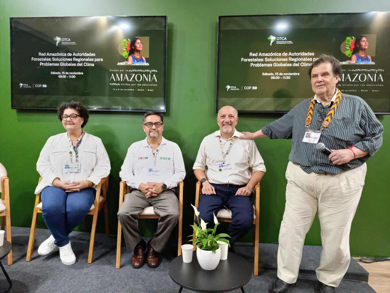 Perú lidera red de autoridades amazónicas y presenta avances importantes frente al cambio climático