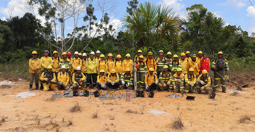 Loreto fortalece su primera línea de defensa contra incendios forestales con nuevas brigadas especializadas Sernanp Perú