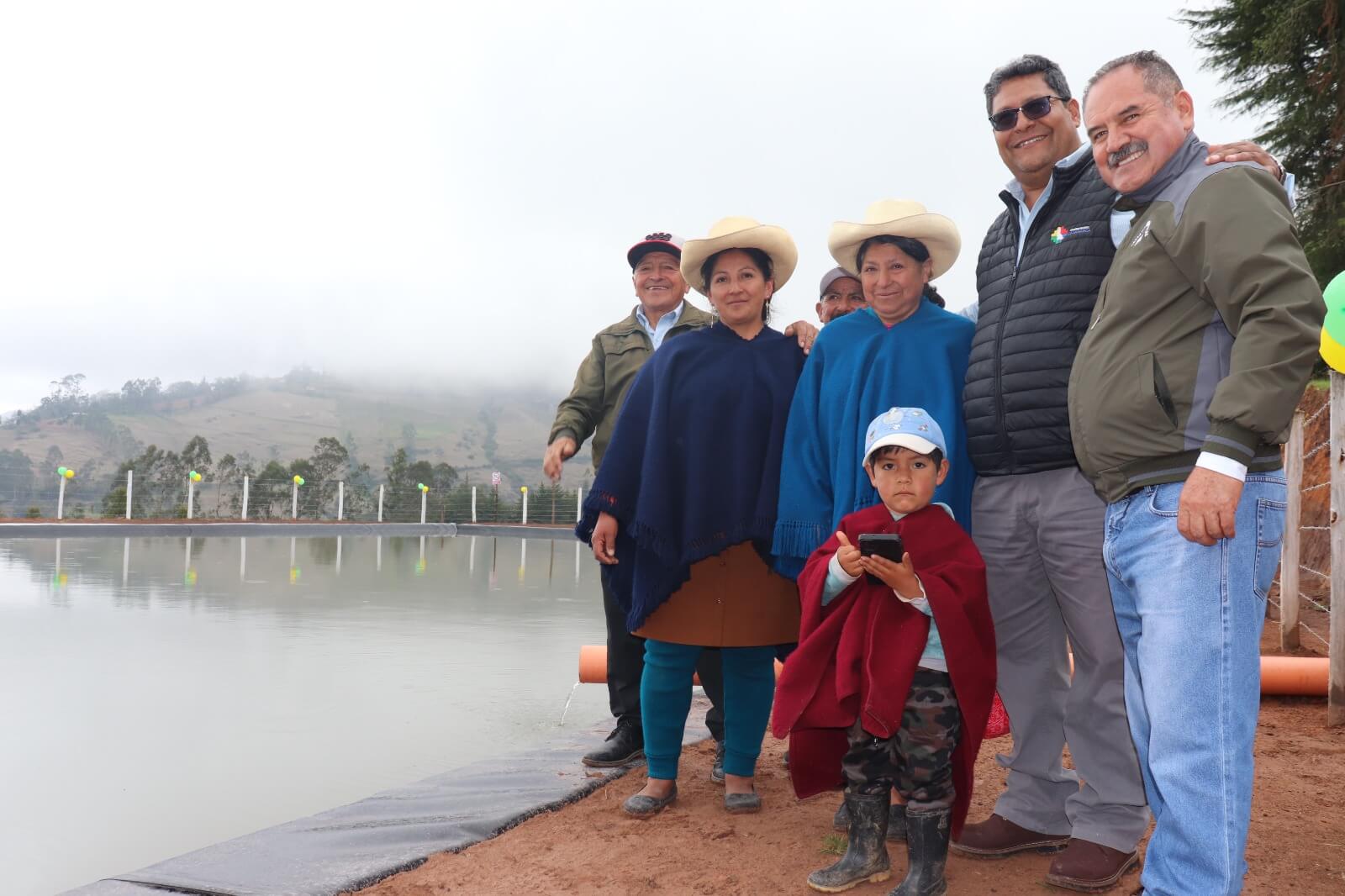 Inauguraron 200 reservorios en San Miguel para fortalecer el desarrollo agropecuario Cajamarca Perú