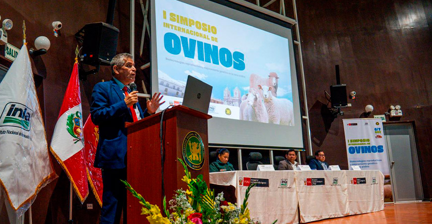 Primer Simposio Internacional de Ovinos INIA Perú