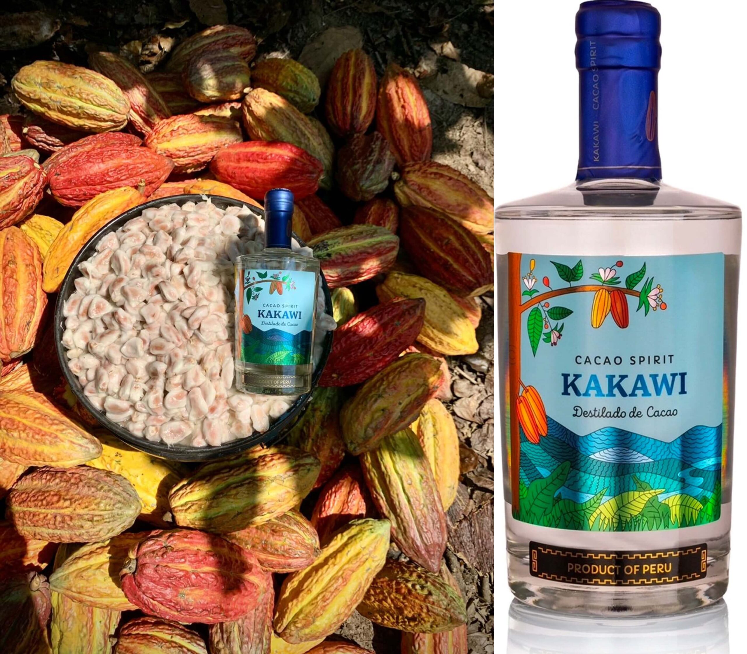 Kakawi Cacao Spirit destilado cacao peruano