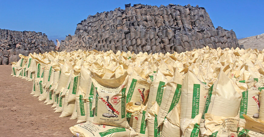 Agro Rural distribución guano de islas