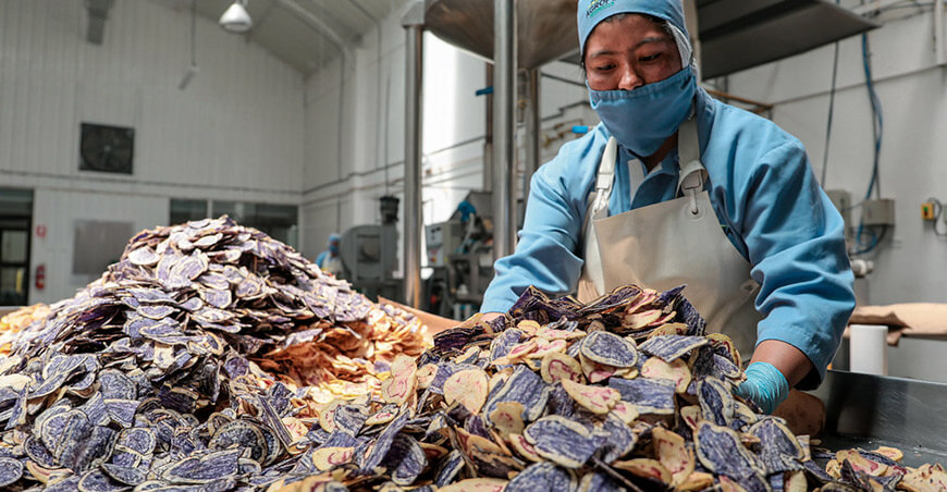 chips papas nativas Perú ley que promueve la industrialización del agro