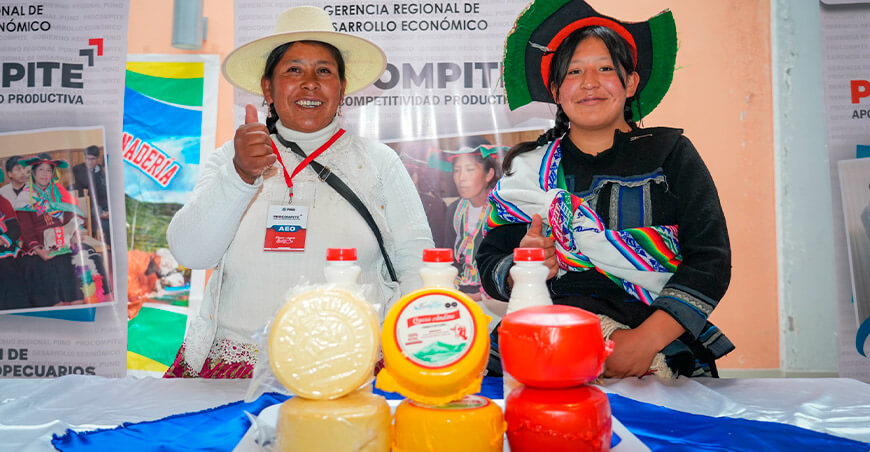 Procompite asociación productora lácteos quesos Puno Perú