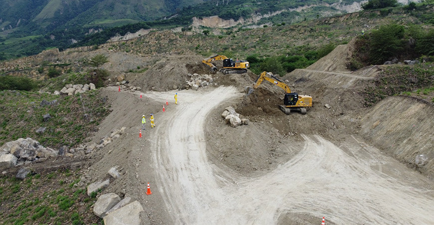 Nuevo trazo de la carretera de Aserradero entra en fase de construcción Amazonas Perú