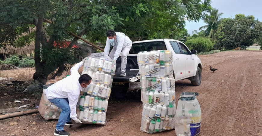 Más de 12 000 envases agroquímicos recuperados impulsan nueva fase de capacitación y recepción responsable en el agro peruano