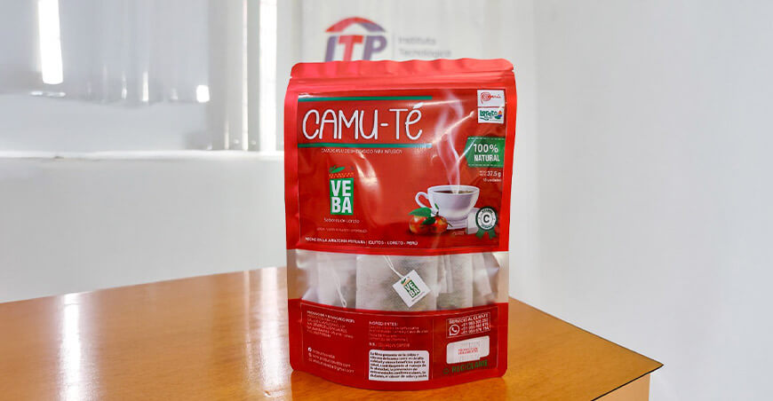 VEBA Sabores de Loreto con su té filtrante elaborado a base de camu camu obtuvo la prestigiosa Médaille Gourmet en AVPA Paris Francia