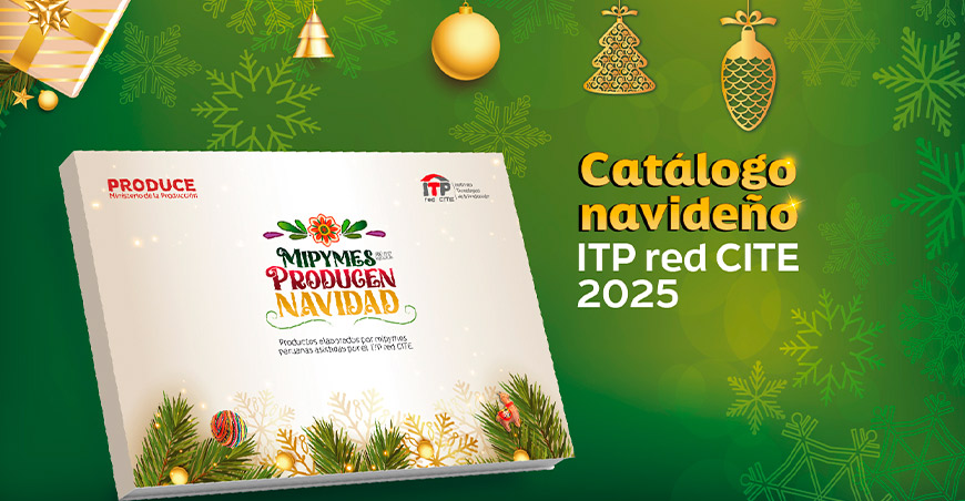 Revisa el catálogo “Mipymes Producen Navidad” ITP Produce Perú