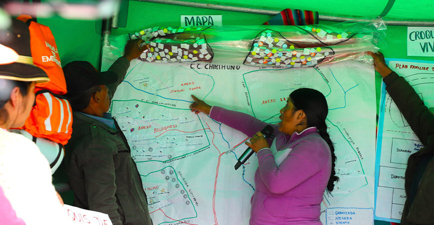 Puno conformó 56 comités comunitarios para la gestión de emergencias y desastres
