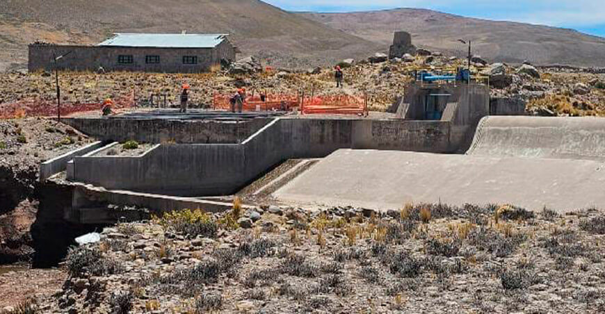 Contraloría advierte retrasos en el mantenimiento de la bocatoma de Antasalla Arequipa