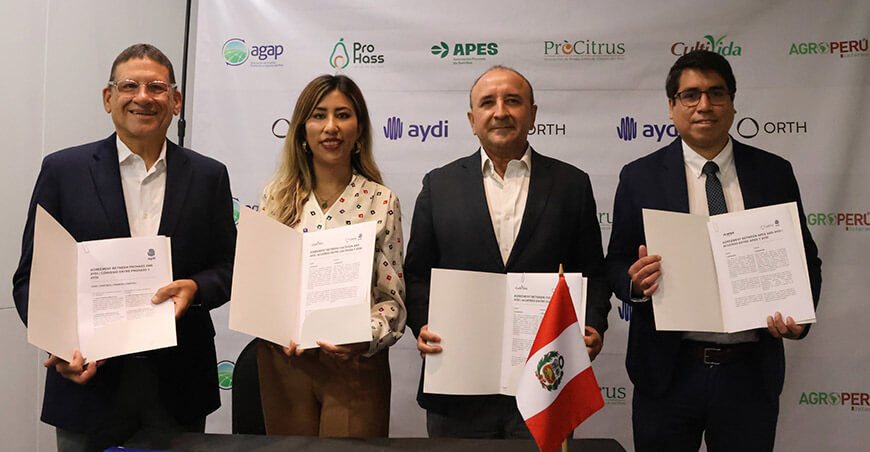 CultiVida y Aydi se unen para ampliar la asistencia técnica a productores del agro peruano