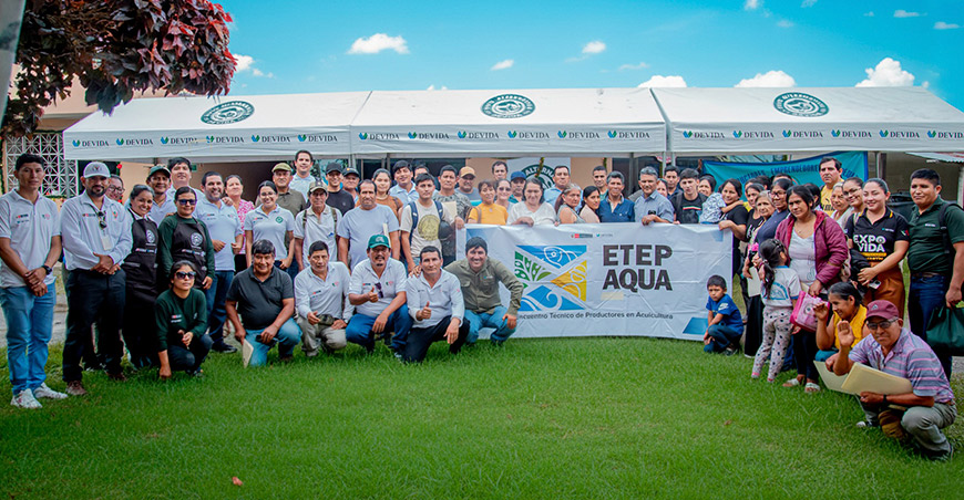 Encuentro Técnico de Productores en Acuicultura – ETEP AQUA Huánuco Devida Perú