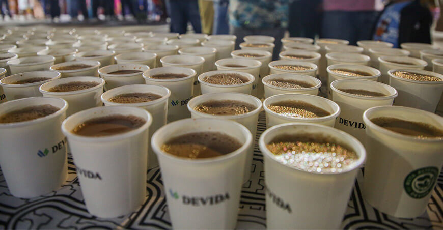 Expovida San Martín cafés Devida Perú