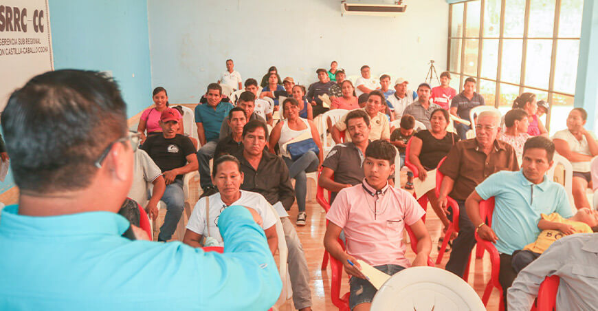 Devida fortaleció el liderazgo comunal de más de 40 autoridades y líderes de la Triple Frontera Loreto Perú