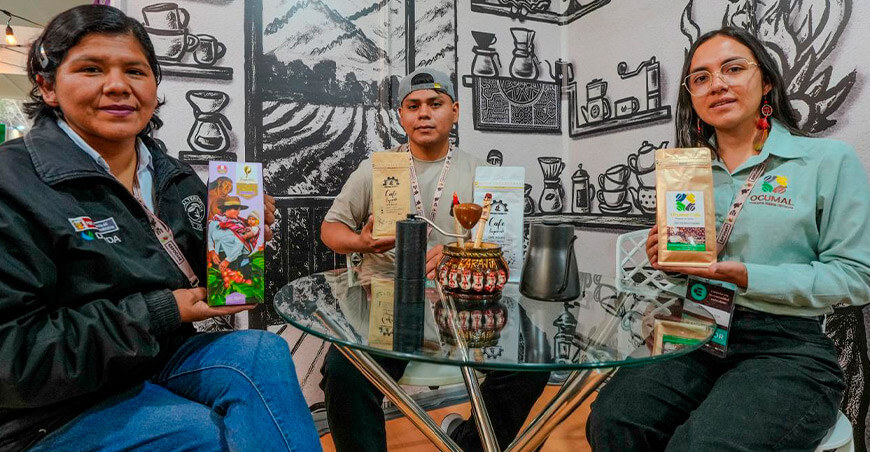 Organizaciones impulsadas por Devida  Expocafé Perú