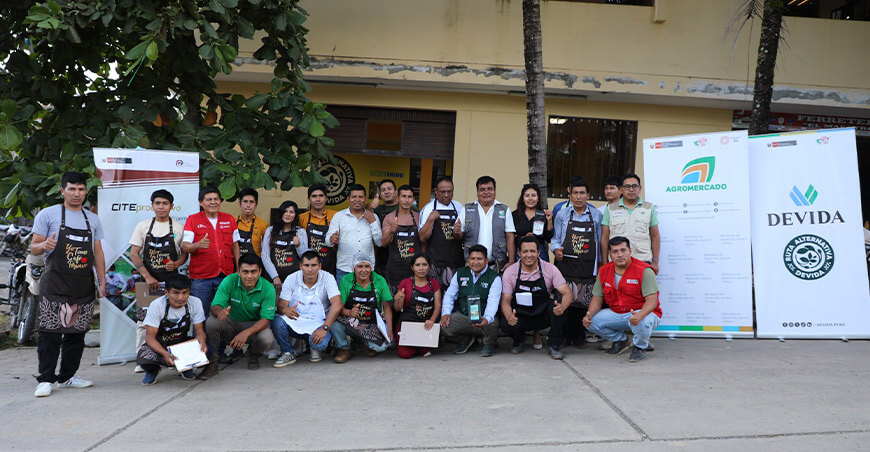 Productores fortalecieron sus capacidades técnicas para promover la calidad del café Ayacucho Devida Perú