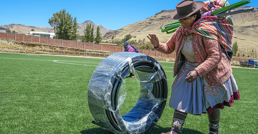 Entregarán kits de riego a alpaqueros para enfrentar el déficit hídrico Huancavelica Perú