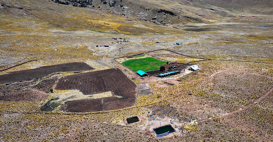 Puno entregó más de 400 microrreservorios para reforzar la seguridad hídrica en el altiplano Perú