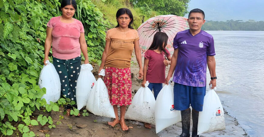 IIAP entregó 30 000 alevinos a pueblos Awajún y Wampis en Amazonas