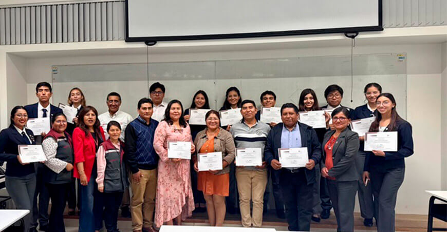 Clausuran Programa Piloto Kaizen 5S para fortalecer la productividad del sector textil Tacna Perú