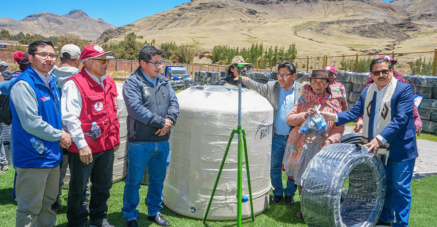 Entregarán kits de riego a alpaqueros para enfrentar el déficit hídrico Huancavelica Perú