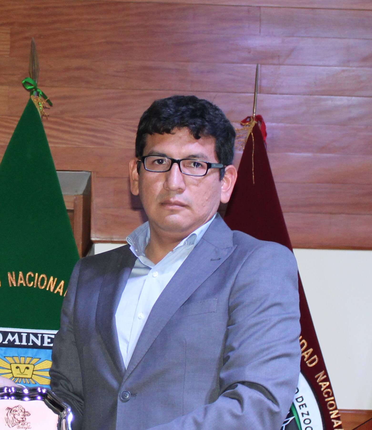 Lic. Luis Gustavo Riquelme Huayanay, presidente de la Asociación Peruana de Criadores de Brangus