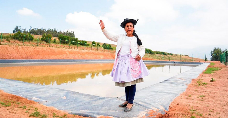 Midagri entregó reservorios a productores de Junín