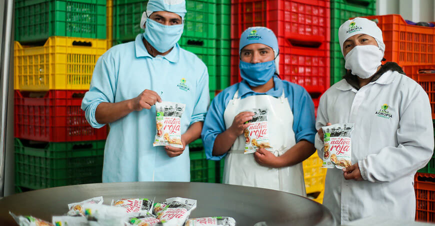 chips papas nativas Perú ley que promueve la industrialización del agro