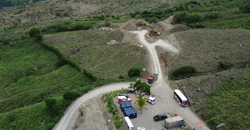 Nuevo trazo de la carretera de Aserradero entra en fase de construcción Amazonas Perú
