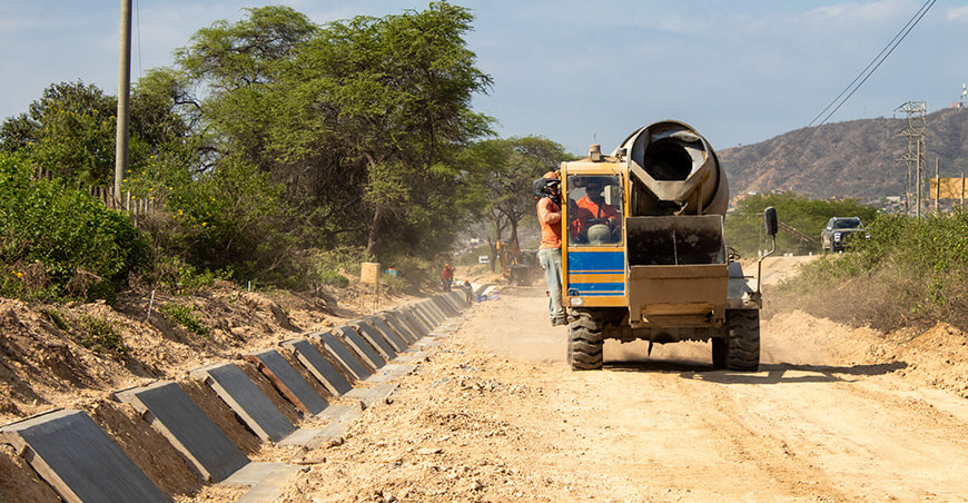 Obras del canal Papayo registran un avance de 45 % y beneficiarán a 577 hectáreas de cultivos Lambayeque Perú