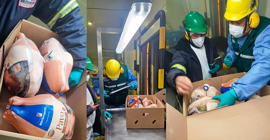 Perú realizó el primer envío de 25 toneladas de pavo marinado a Panamá Senasa Perú