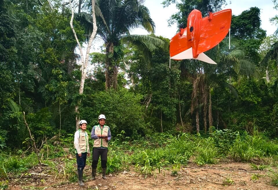 Osinfor supervisa 1000 hectáreas en solo 3 horas con dron VTOL de alta precisión Madre de Dios 