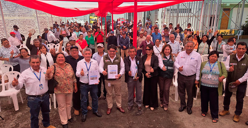 ANA presenta estudios de potencial hídrico para proyecto que contempla la construcción de una represa en Barranca Lima Perú