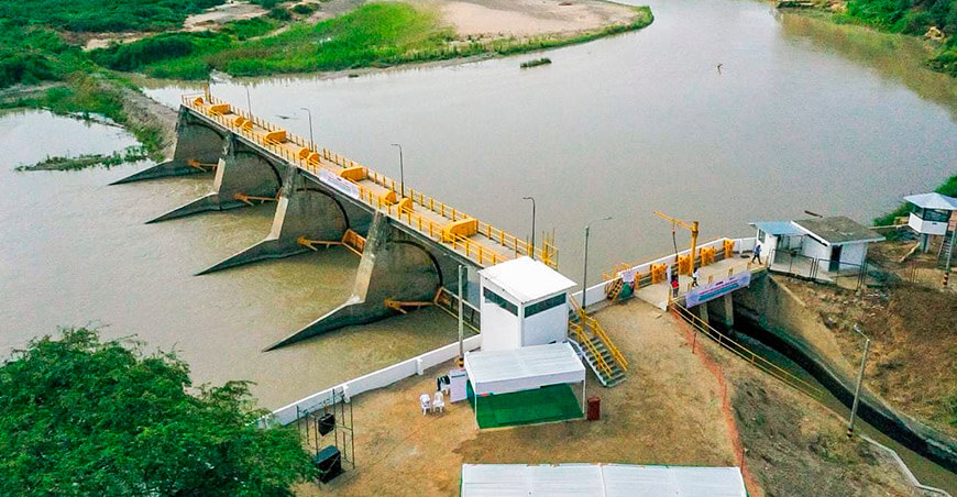 rehabilitación del Canal La Peña Tumbes Perú