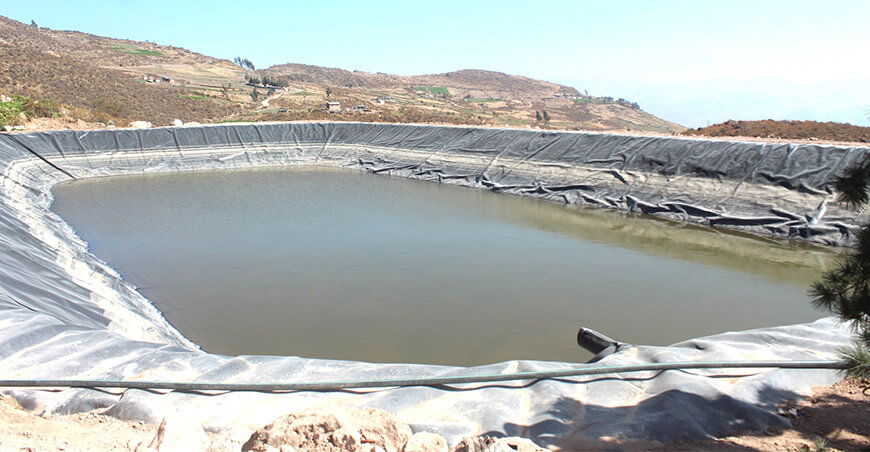 Ponen en marcha reservorio para irrigar 40 hectáreas agrícolas en San Andrés de Tupicocha Lima