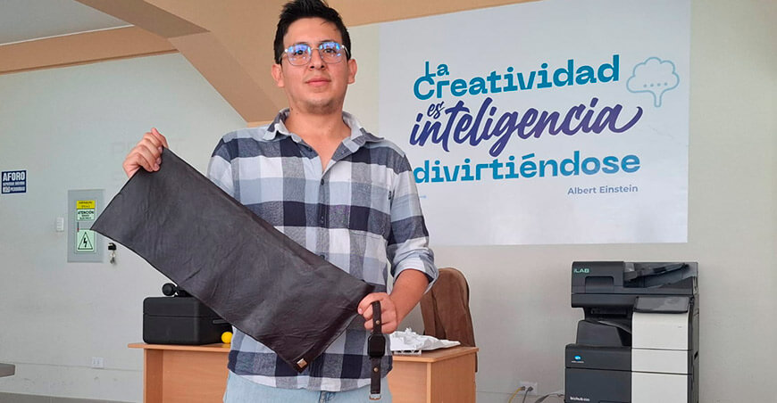 startup Hope Biocuero convierte residuos de café y aguaymanto en biocuero sostenible Huánuco Perú