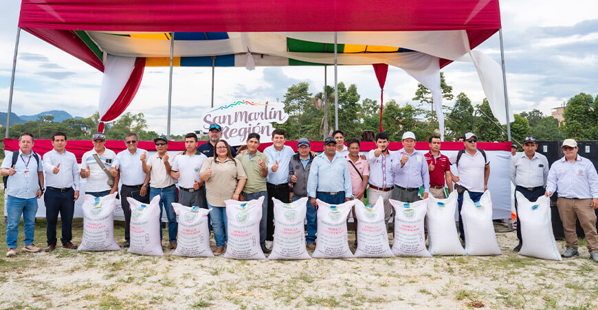 Clausuraron Proyecto Arroz que benefició a más de 5000 productores San Martín Perú