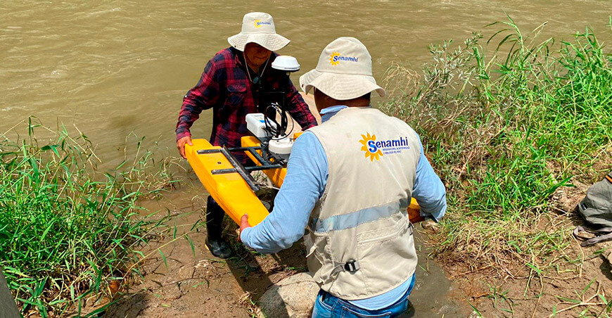 Senamhi intensifica monitoreo hidrológico de los principales ríos durante la temporada de lluvias Perú