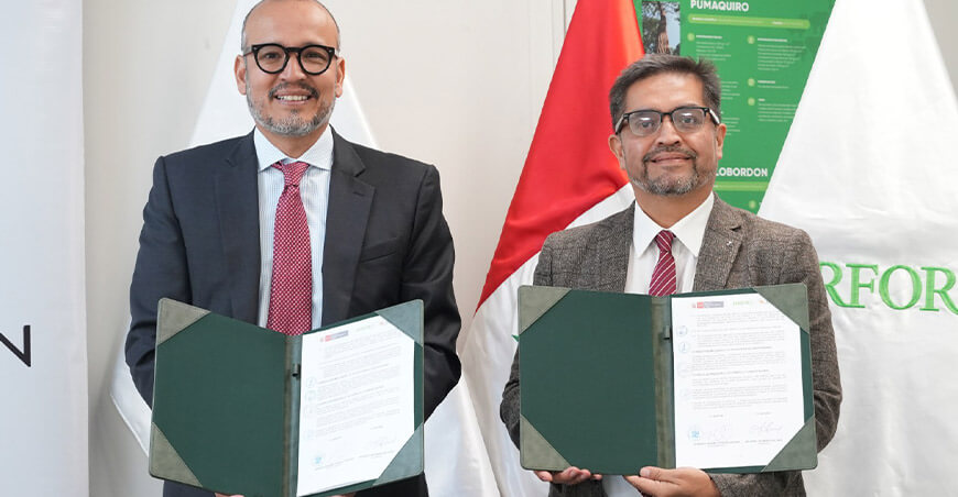 Serfor y Orygen desarrollarán acciones en favor de los bosques de Junín