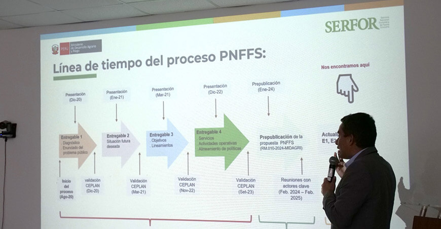 Sinafor valida propuesta de la Política Nacional Forestal y de Fauna Silvestre al 2040