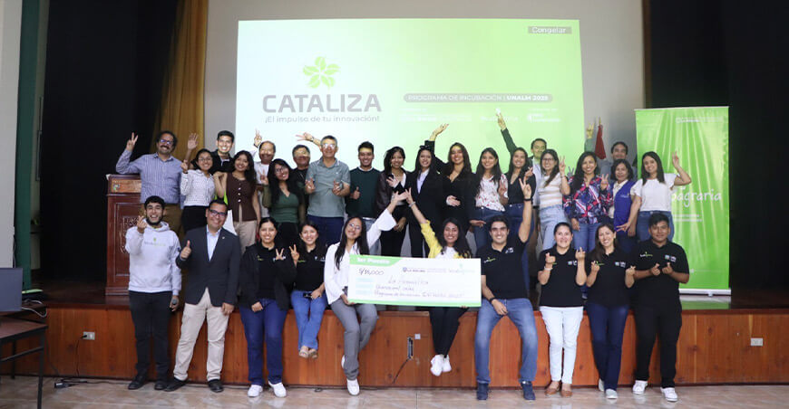 Incubagraria culmina con éxito el Programa de Incubación CATALIZA 2025 y premia a “La Aromática” con S/15 000 de capital semilla
UNALM Perú