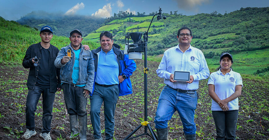UNTRM instaló moderna estación meteorológica para fortalecer el sector agropecuario de Amazonas