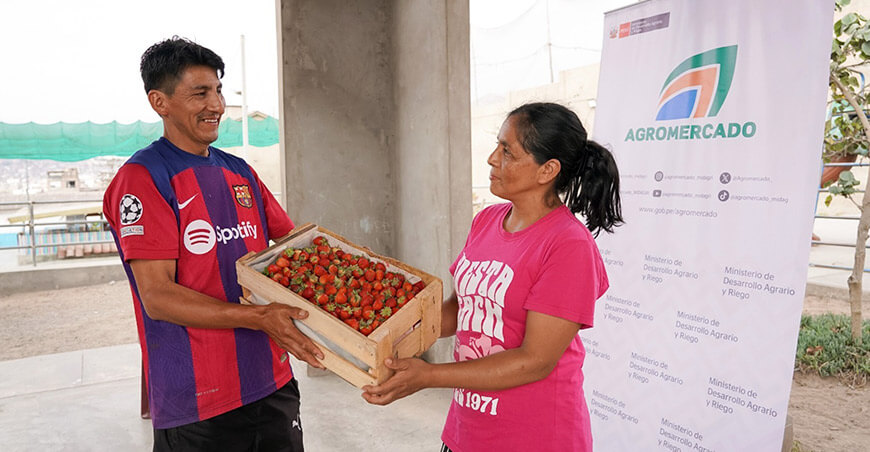 Estrategia comercial abrirá el mercado de comedores populares de Lima a productores organizados Agromercado Midagri Perú