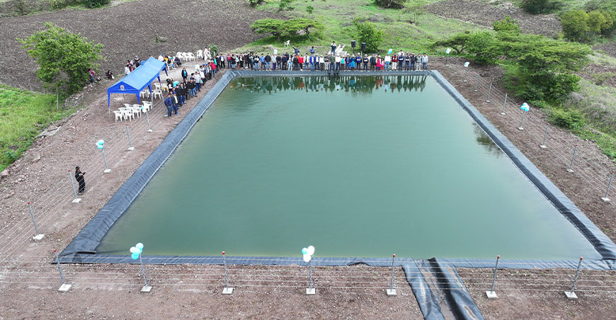 Distrito de San Luis fortalece su agro con la inauguración de 400 reservorios Cajamarca Perú