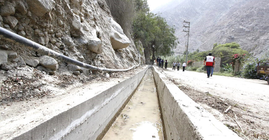 Inauguraron 15 canales de riego en beneficio de productores de Antioquía Arequipa
