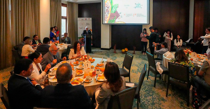 Devida fortalecerá la participación de productores del desarrollo alternativo en el Salón del Cacao y Chocolate Internacional