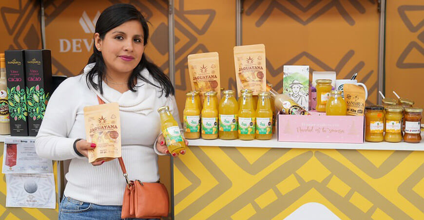 Cuatro organizaciones productivas del Desarrollo Alternativo de Puno, integradas por familias que optaron por economías lícitas, participarán en la feria Perú Produce Expo Puno - Lima
