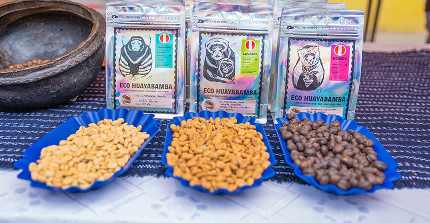 Perú Amazonas exportación cafés
