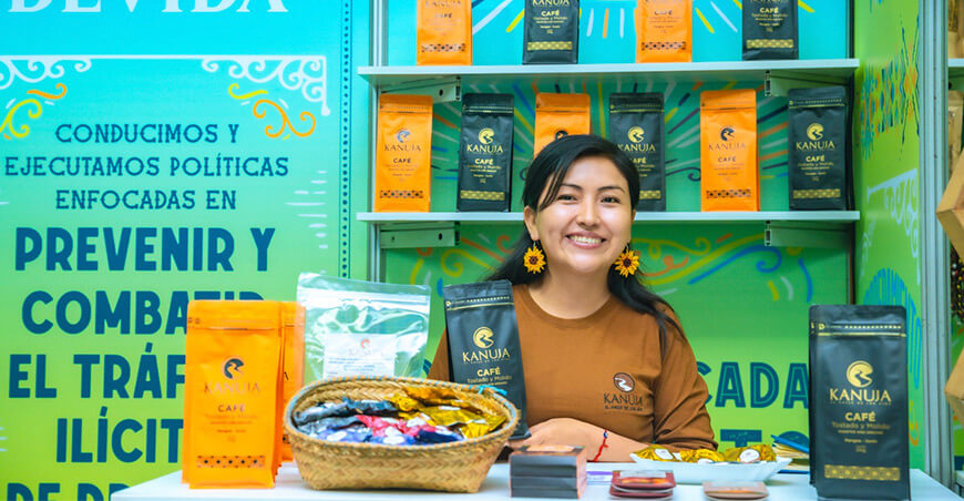 productora café Vraem Devida Perú